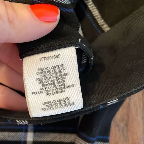 Derek Lam 10 Crosby windowpane tailored trouser size 10 - Picture 9 of 14